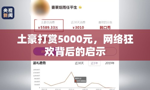 土豪打賞5000元，網(wǎng)絡(luò)狂歡背后的啟示