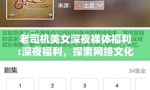 老司機(jī)美女深夜裸體福利:深夜福利，探索網(wǎng)絡(luò)文化的邊界與倫理