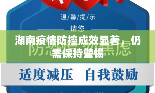 湖南疫情防控成效顯著，仍需保持警惕
