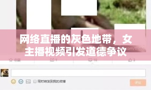 網絡直播的灰色地帶，女主播視頻引發(fā)道德爭議