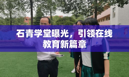 石青學(xué)堂曝光，引領(lǐng)在線教育新篇章