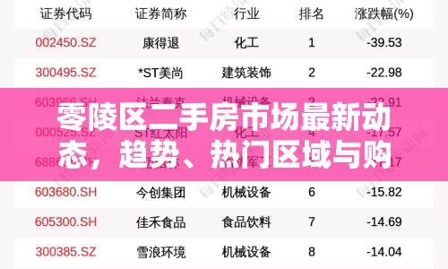 零陵區(qū)二手房市場最新動態(tài)，趨勢、熱門區(qū)域與購房指南