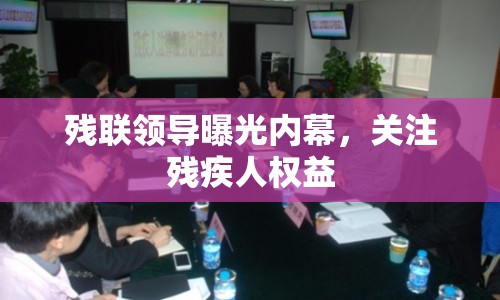 殘聯(lián)領(lǐng)導(dǎo)曝光內(nèi)幕，關(guān)注殘疾人權(quán)益