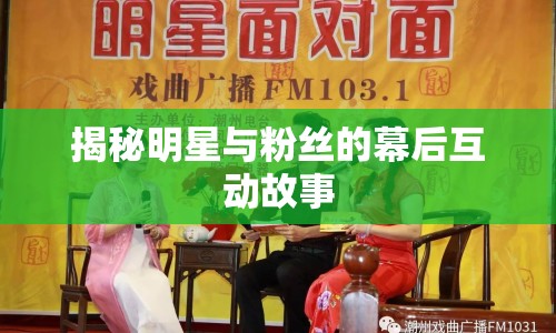揭秘明星與粉絲的幕后互動故事
