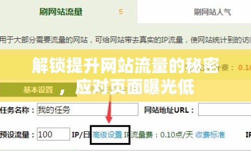 解鎖提升網(wǎng)站流量的秘密，應(yīng)對(duì)頁(yè)面曝光低