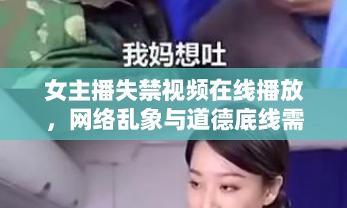女主播失禁視頻在線播放，網(wǎng)絡(luò)亂象與道德底線需警惕