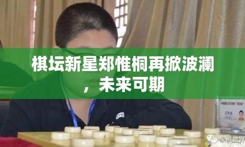 棋壇新星鄭惟桐再掀波瀾，未來(lái)可期