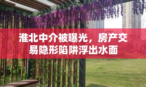 淮北中介被曝光，房產(chǎn)交易隱形陷阱浮出水面