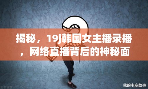 揭秘，19j韓國女主播錄播，網(wǎng)絡(luò)直播背后的神秘面紗