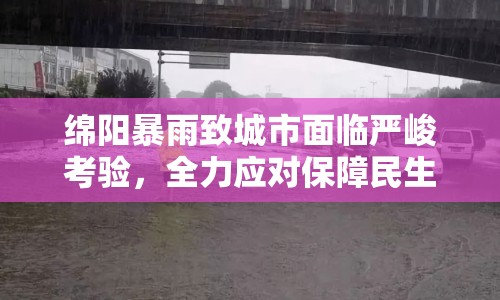 綿陽暴雨致城市面臨嚴峻考驗，全力應對保障民生