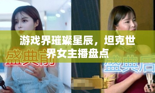游戲界璀璨星辰，坦克世界女主播盤點