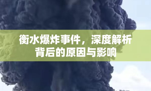 衡水爆炸事件，深度解析背后的原因與影響