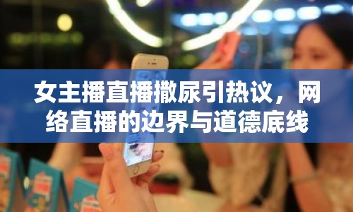 女主播直播撒尿引熱議，網(wǎng)絡(luò)直播的邊界與道德底線何在？