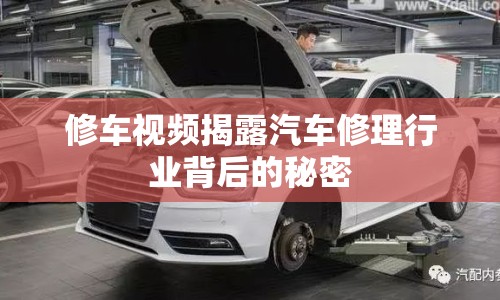 修車視頻揭露汽車修理行業(yè)背后的秘密