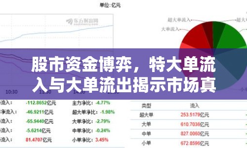 股市資金博弈，特大單流入與大單流出揭示市場真相