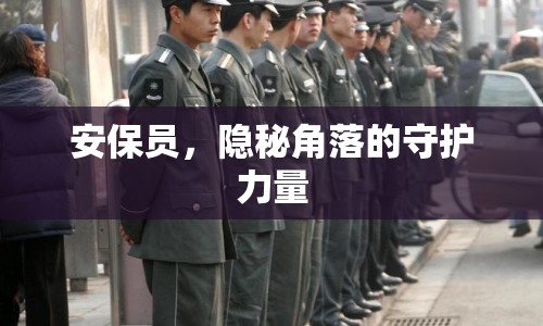 安保員，隱秘角落的守護力量