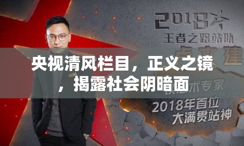 央視清風欄目，正義之鏡，揭露社會陰暗面
