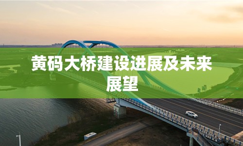 黃碼大橋建設(shè)進(jìn)展及未來展望