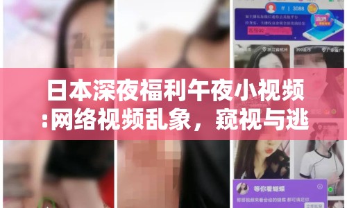 日本深夜福利午夜小視頻:網(wǎng)絡視頻亂象，窺視與逃避的現(xiàn)實