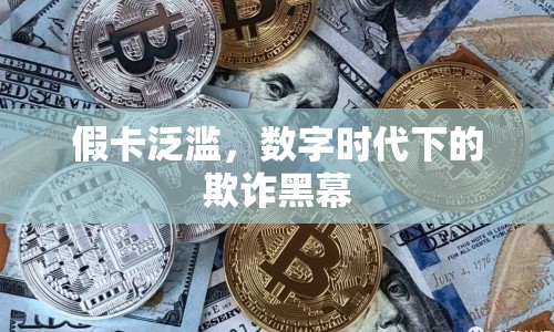 假卡泛濫，數(shù)字時代下的欺詐黑幕