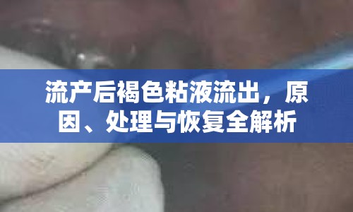 流產(chǎn)后褐色粘液流出，原因、處理與恢復(fù)全解析