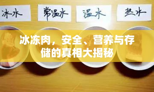 冰凍肉，安全、營養(yǎng)與存儲的真相大揭秘