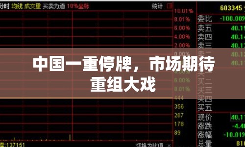 中國(guó)一重停牌，市場(chǎng)期待重組大戲