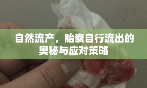 自然流產(chǎn)，胎囊自行流出的奧秘與應(yīng)對策略