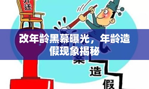 改年齡黑幕曝光，年齡造假現(xiàn)象揭秘