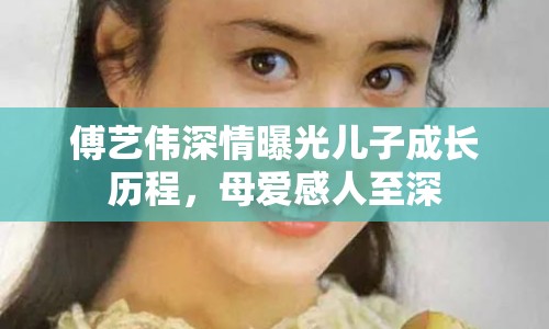 傅藝偉深情曝光兒子成長歷程，母愛感人至深