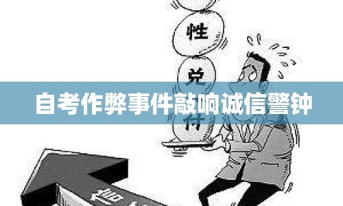 自考作弊事件敲響誠信警鐘