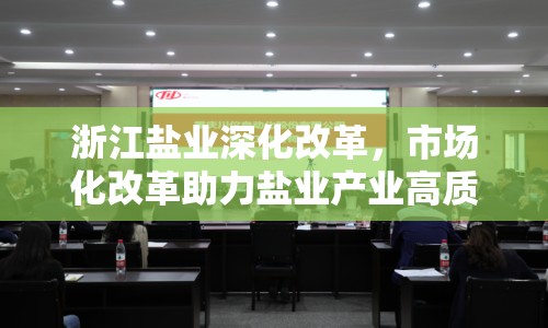 浙江鹽業(yè)深化改革，市場化改革助力鹽業(yè)產(chǎn)業(yè)高質(zhì)量發(fā)展