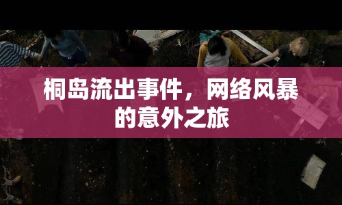 桐島流出事件，網(wǎng)絡風暴的意外之旅