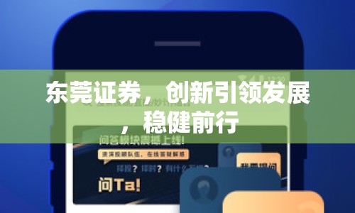 東莞證券，創(chuàng)新引領(lǐng)發(fā)展，穩(wěn)健前行