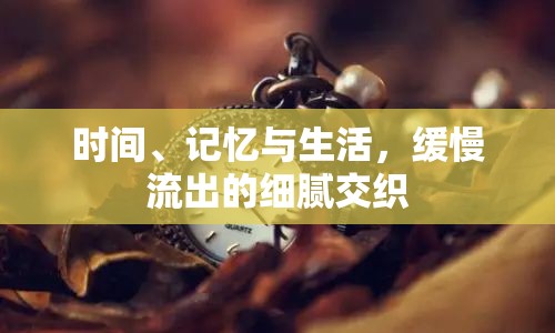 時間、記憶與生活，緩慢流出的細膩交織
