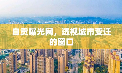 自貢曝光網(wǎng)，透視城市變遷的窗口