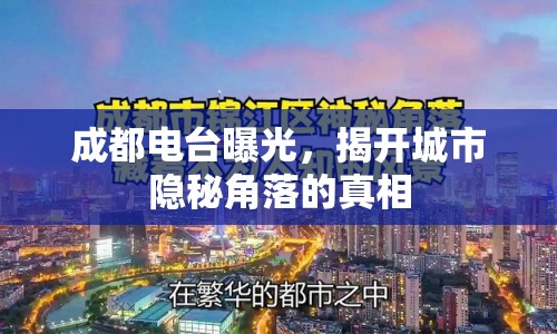 成都電臺曝光，揭開城市隱秘角落的真相