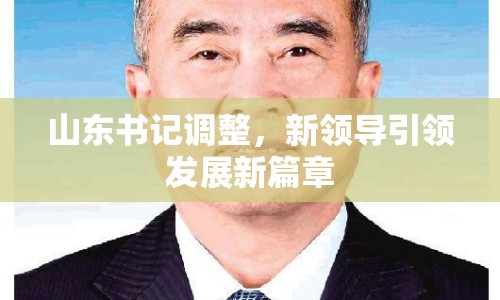 山東書(shū)記調(diào)整，新領(lǐng)導(dǎo)引領(lǐng)發(fā)展新篇章