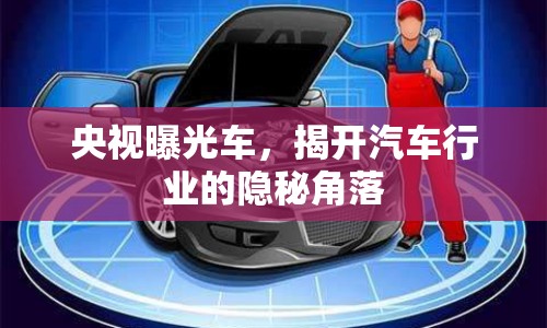 央視曝光車，揭開(kāi)汽車行業(yè)的隱秘角落