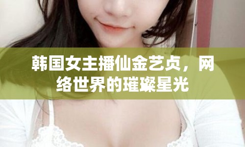 韓國(guó)女主播仙金藝貞，網(wǎng)絡(luò)世界的璀璨星光