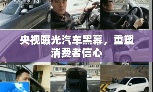 央視曝光汽車黑幕，重塑消費(fèi)者信心