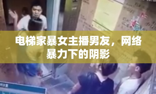 電梯家暴女主播男友，網(wǎng)絡(luò)暴力下的陰影