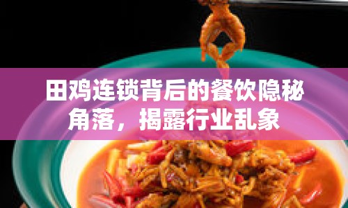 田雞連鎖背后的餐飲隱秘角落，揭露行業(yè)亂象