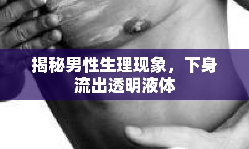 揭秘男性生理現(xiàn)象，下身流出透明液體