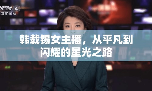 韓載錫女主播，從平凡到閃耀的星光之路