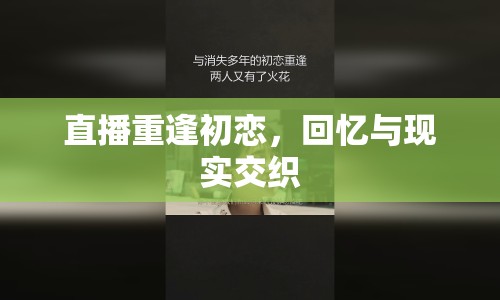 直播重逢初戀，回憶與現(xiàn)實(shí)交織