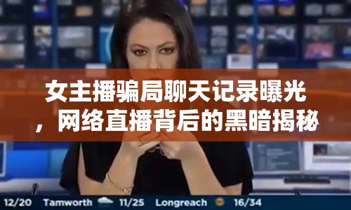 女主播騙局聊天記錄曝光，網(wǎng)絡(luò)直播背后的黑暗揭秘