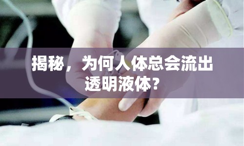 揭秘，為何人體總會(huì)流出透明液體？
