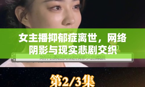 女主播抑郁癥離世，網(wǎng)絡陰影與現(xiàn)實悲劇交織