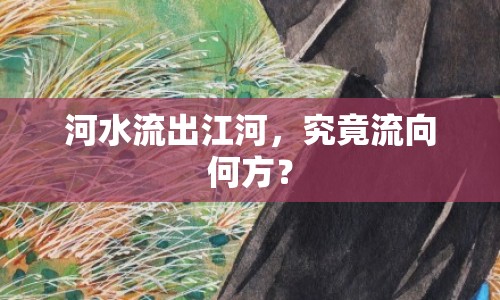 河水流出江河，究竟流向何方？